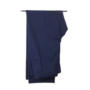 Banana Republic Gavin Black Flat Front Straight Leg Cotton Dress Pant Men's 35